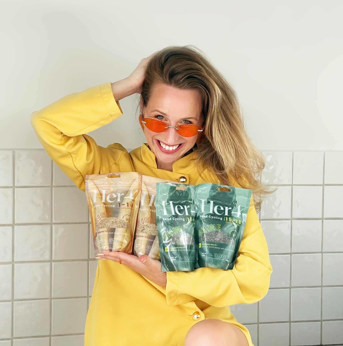 Seed Cycling for Menstrual Support and Hormone Balance · 1 Month Kit